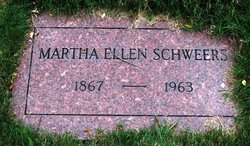 Martha Ellen <I>Mott</I> Schweers 