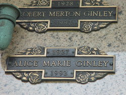 Alice Marie <I>Niznik</I> Ginley 