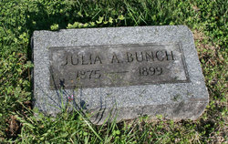 Julia Alice <I>Henry</I> Bunch 