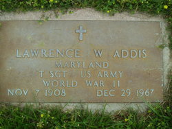 Sgt Lawrence William Addis 