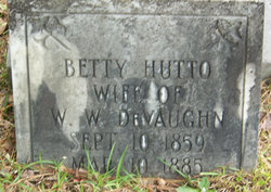 Mary Elizabeth “Betty” <I>Hutto</I> DeVaughn 
