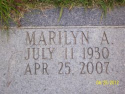 Marilyn Alberta <I>Young</I> Rowe 