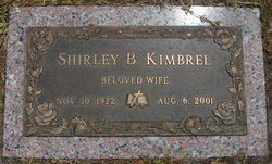 Shirley B. Kimbrel 