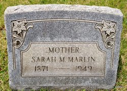 Sarah Margaret <I>Shope</I> Marlin 