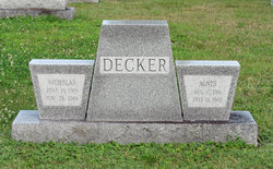 Agnes <I>Decker</I> Decker 