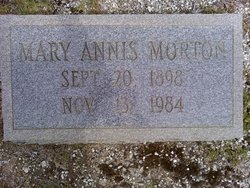 Mary Annis Morton 
