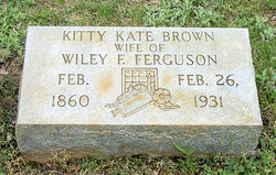 Kittie Kate <I>Brown</I> Ferguson 