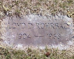 Lloyd Derr Rohrbach 