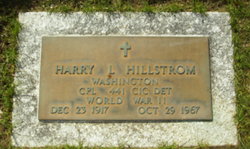 Harry L Hillstrom 