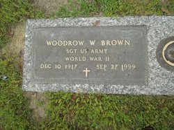 SGT Woodrow Wilson Brown 