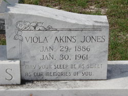 Viola <I>Akins</I> Jones 