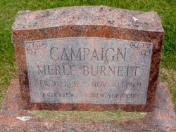 Campaign Merle Burnett 