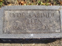 Laura Eliza “Lyde” <I>Larimer</I> Allen 