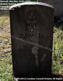 Hue Roy Burwell 