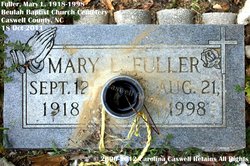 Mary Lois <I>Graves</I> Fuller 