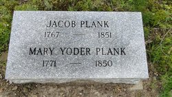 Mary <I>Yoder</I> Plank 