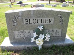 Agnes M <I>Hott</I> Blocher 