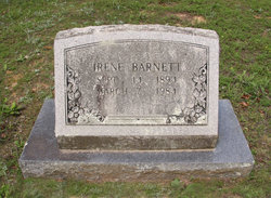 Irene <I>Blasingame</I> Barnett 