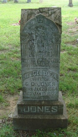 Mrs. George Ann “Georgia” <I>Garrett</I> Jones 
