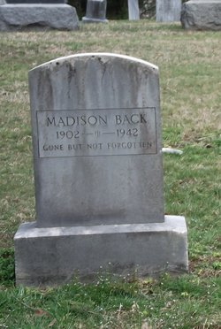 Charles Madison Back 