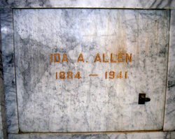Ida A <I>Anderson</I> Allen 