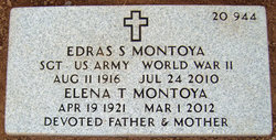 Sgt Edras S Montoya 