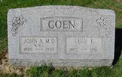 Dr John Allison Coen Sr.