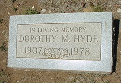 Dorothy Mae <I>Nichols</I> Hyde 