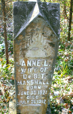 Anne L. <I>Barnett</I> Marshall 