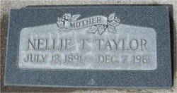 Nellie Todd <I>Taylor</I> Taylor 