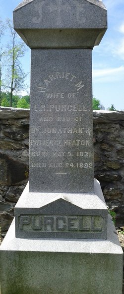 Harriet M. <I>Heaton</I> Purcell 