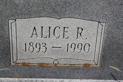 Mary Alice <I>Reeves</I> White 