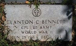 CPL Clanton C Bennett 