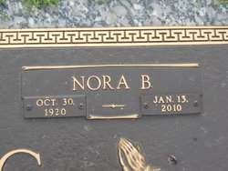 Nora Bell <I>Burch</I> Bugg 