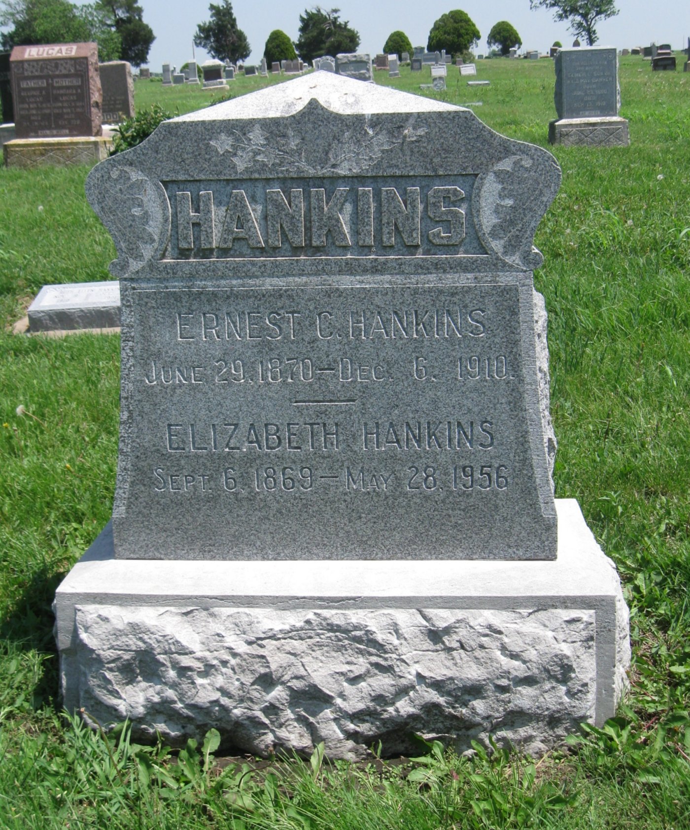 Elizabeth F. Brooks Hankins (1869-1956)