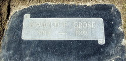 Harold Frank Grose 