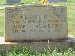 Elizabeth “Lizzie” <I>Adams</I> Frye 