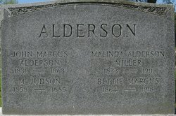 Malinda Susan <I>Patton</I> Alderson 