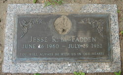 Jesse R McFadden 