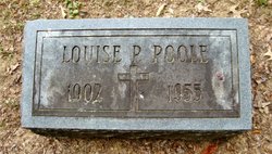 Louise <I>Paul</I> Poole 