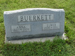 Anna Elizabeth <I>Foster</I> Buerkett 