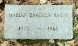 Marian <I>Bradley</I> Baker 