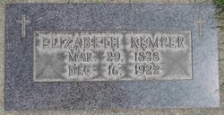 Anna Maria Elizabeth <I>Schniederjan</I> Kemper 