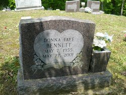 Donna Faye <I>Daniels</I> Bennett 