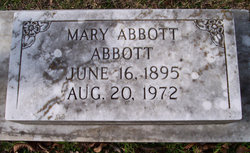 Mary <I>Abbott</I> Abbott 