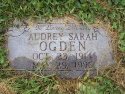 Audrey Sarah <I>Stattlemire</I> Ogden 