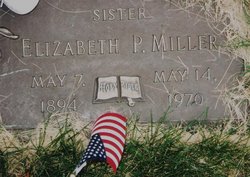Harriet Elizabeth <I>Patton</I> Miller 