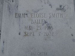 Emma Eloise <I>Smith</I> Bailey 