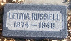 Letitia <I>Little</I> Russell 