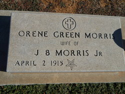 Orene Linnie “Orene Key” <I>Green</I> Morris 